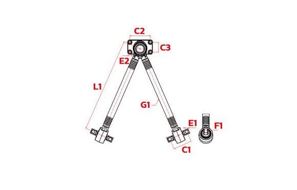 V Stay Arm (V-Rod) - Image 2