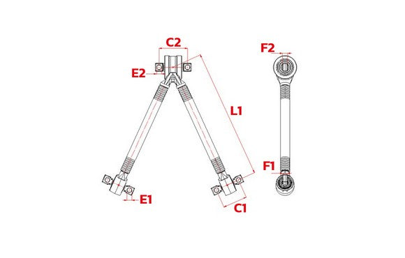 V Stay Arm (V-Rod) - Image 2